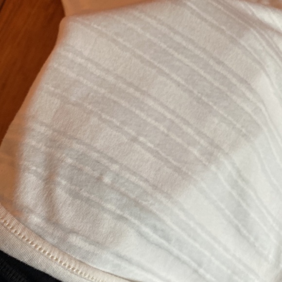 Prana off white cream long sleeve top size large - Picture 10 of 11